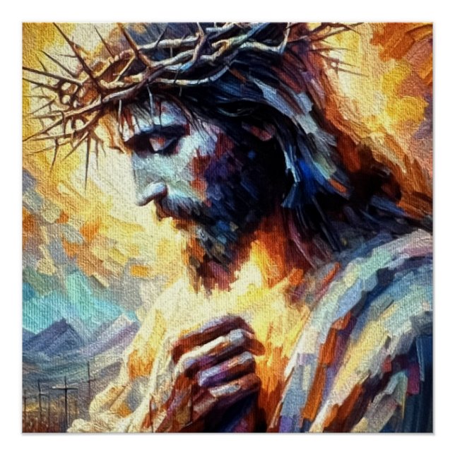 Pôster Meu Senhor e Salvador (Frente)