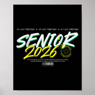 Poster Meu Último Primeiro Dia Sênior 2026 Cl De 2026 
