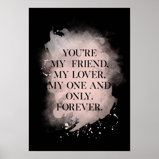 Poster Meu único (Frente)