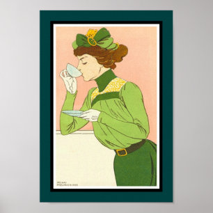 Poster Meunier famoso 1900 de Henri dos artistas do