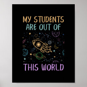 Poster Meus Alunos Estão Fora Deste Professor Do Mundo