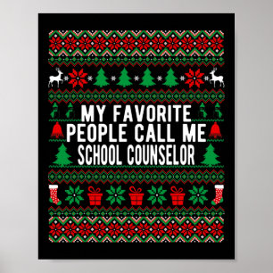 Poster Meus Amados Chamam-me de Orientador Escolar Christ