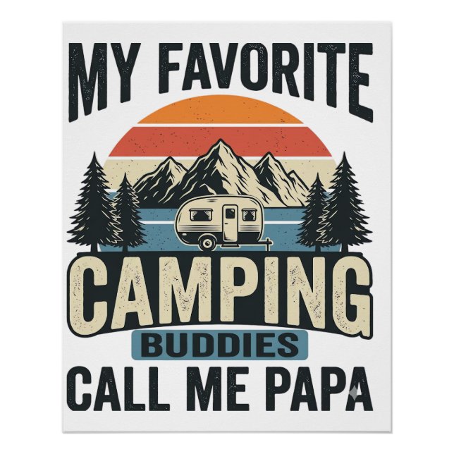 Pôster Meus Amigos de Acampamento Favoritos Me Chamam de  (Frente)