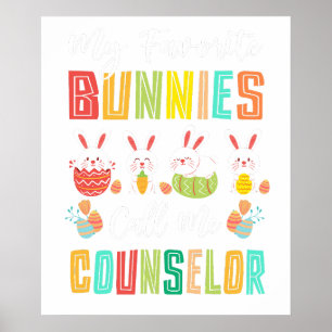 Poster meus coelhinhos favoritos me chamam de conselheiro