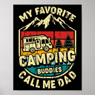 Poster Meus companheiros de acampamento favoritos me cham