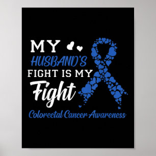 Poster Meus Maridos Combatem É Minha Luta Contra O Cancer