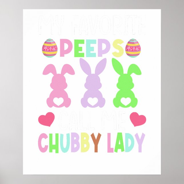 Poster meus peeps favoritos, retrô, vintage (Frente)