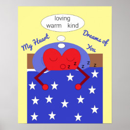 Poster Meus Sonhos Cardíacos de Você: