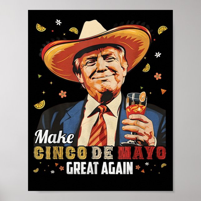 Poster Mexicano Torne O Excelente Cinco De Mayo Mais Engr (Frente)