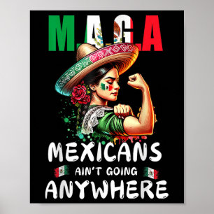 Poster Mexicanos Não Vão a Lugar Nenhum