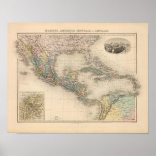 Poster México, América Central e Caribes