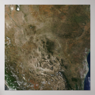 Pôster Mexico and the southwestern United States