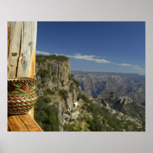 Pôster México, Chihuahua, Copper Canyon. Vista do