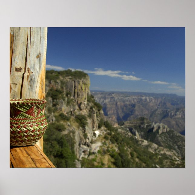 Pôster México, Chihuahua, Copper Canyon. Vista do (Frente)