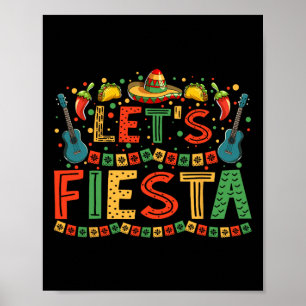 Poster México Cinco de Mayo Fiesta Camisa Women Men Sombr