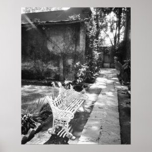 Poster MÉXICO, D.F., Cidade do México, COYOACAN: Banco em