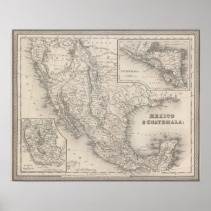 Pôster México e Guatemala