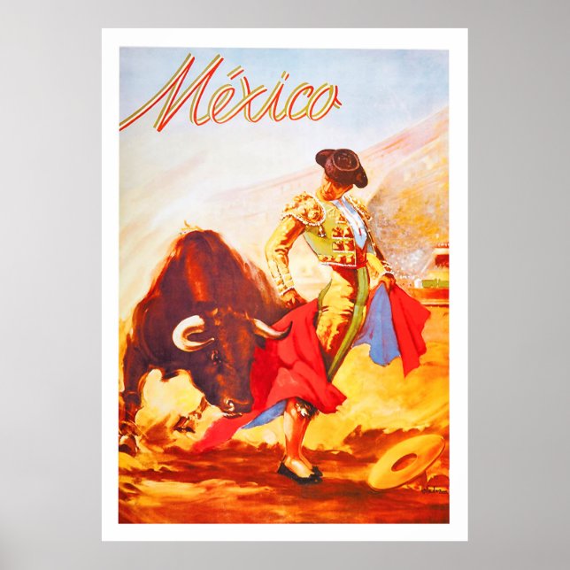 Poster México, Matador Bullwar (Frente)
