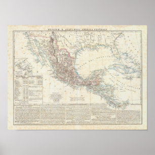 Pôster México, Panamá, América Central