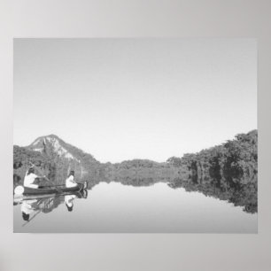 Pôster México, polícia do Conanp Park patrulha com seu fi