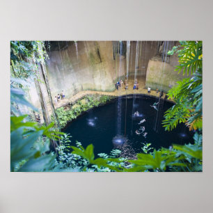 Poster México, Quintana Roo, perto de Chichen Itza,