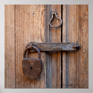 Pôster México, San Miguel De Allende. Detalhe De Uma Por