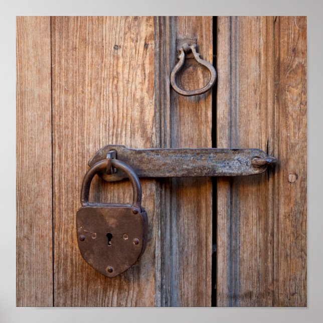 Pôster México, San Miguel De Allende. Detalhe De Uma Port (Frente)