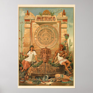 Poster México través de los siglos