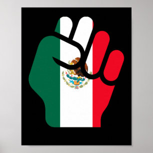 Poster México United Resist Viva Mexico Unido Resiste 202