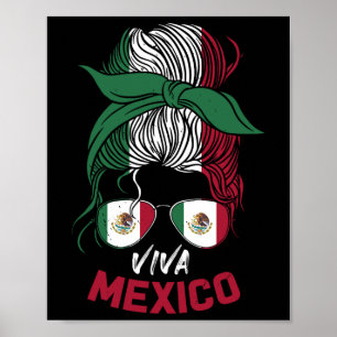Poster México Vintage, México Flag Pride Hat Jersey 2