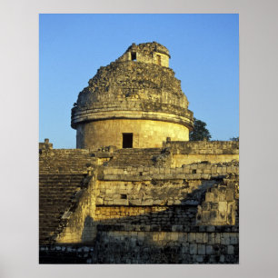 Pôster México, Yucatán. Caracol: astronômico