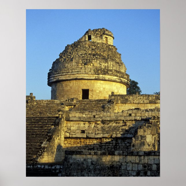 Pôster México, Yucatán. Caracol: astronômico (Frente)