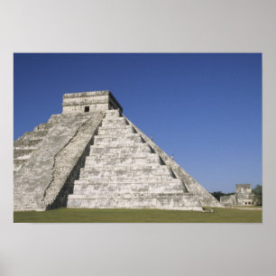 Poster México, Yucatan, Chichen Itza, El Castillo
