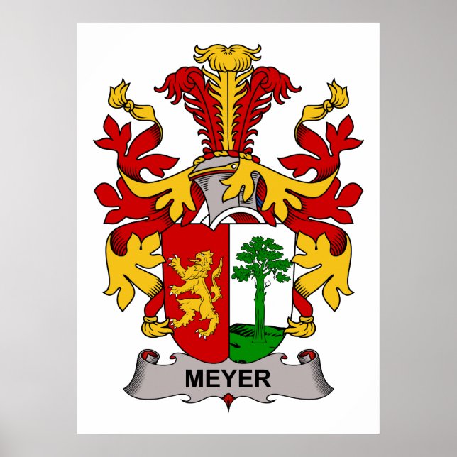 Pôster Meyer Family Crest (Frente)