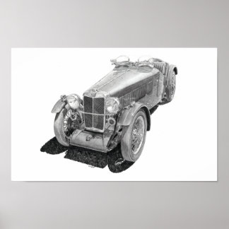 Pôster MG L2 Magna 1933