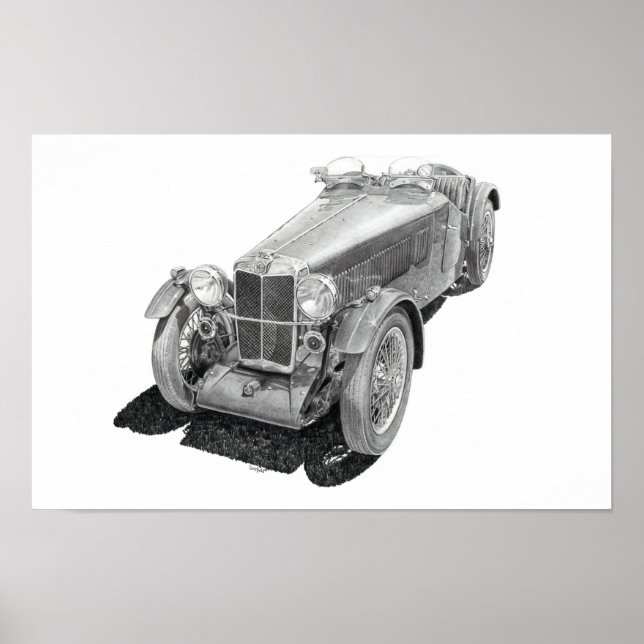 Pôster MG L2 Magna 1933 (Frente)