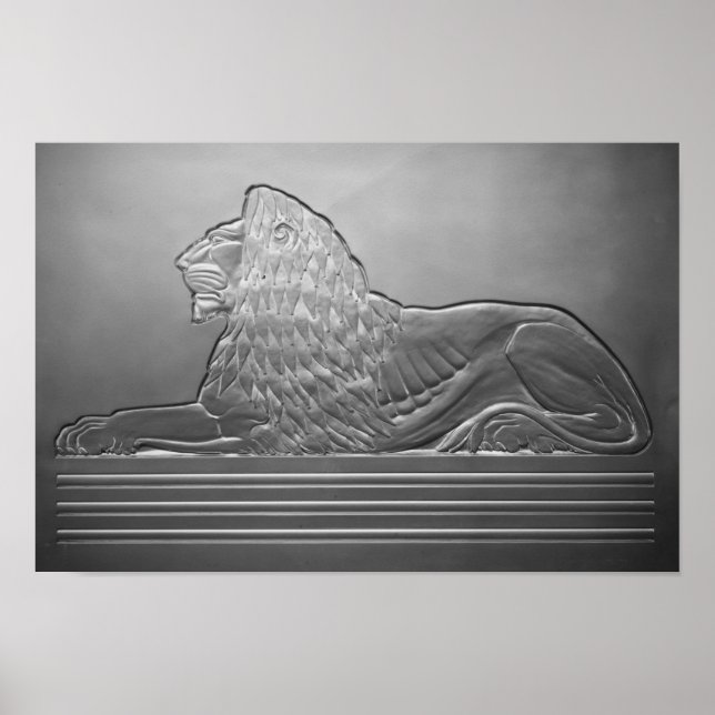 Poster MGM Lowes Lion (Frente)