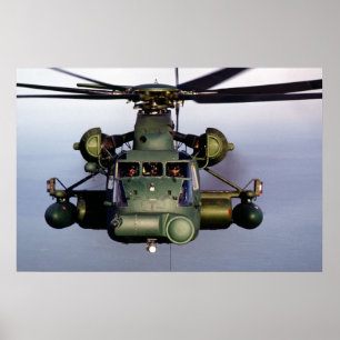 Pôster MH-53 pavimentam o ponto baixo