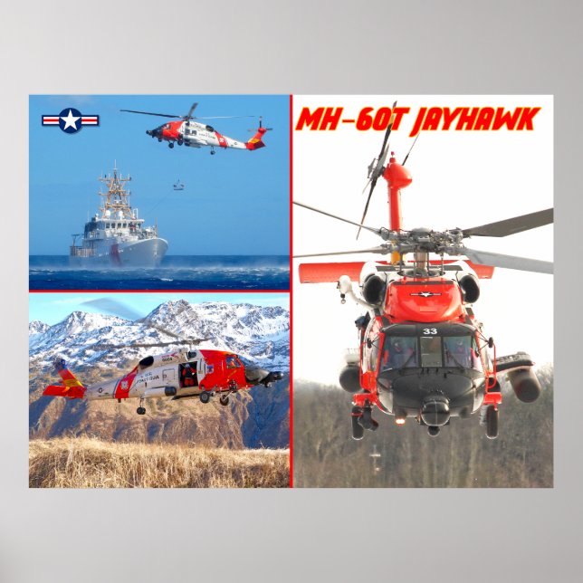 POSTER MH-60T JAYHAWK (Frente)