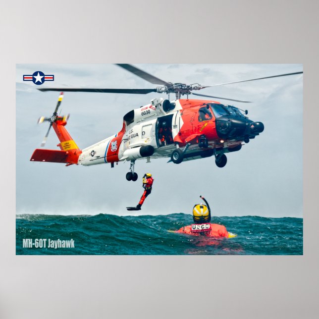 POSTER MH-60T JAYHAWK (Frente)