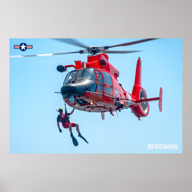POSTER MH-65D DOLPHIN (Frente)