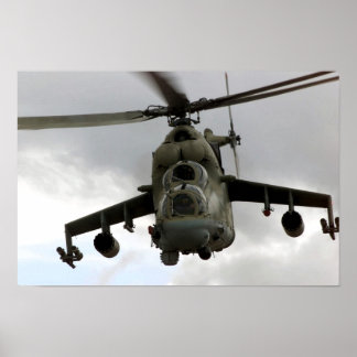 Pôster MI-24 Hind