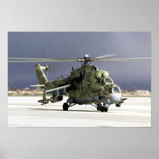 Pôster MI-24 Hind