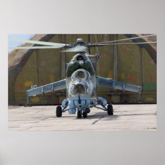 Pôster MI-24 Hind