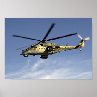 Pôster MI-24 Hind