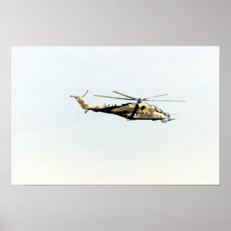 Pôster MI-35P Hind