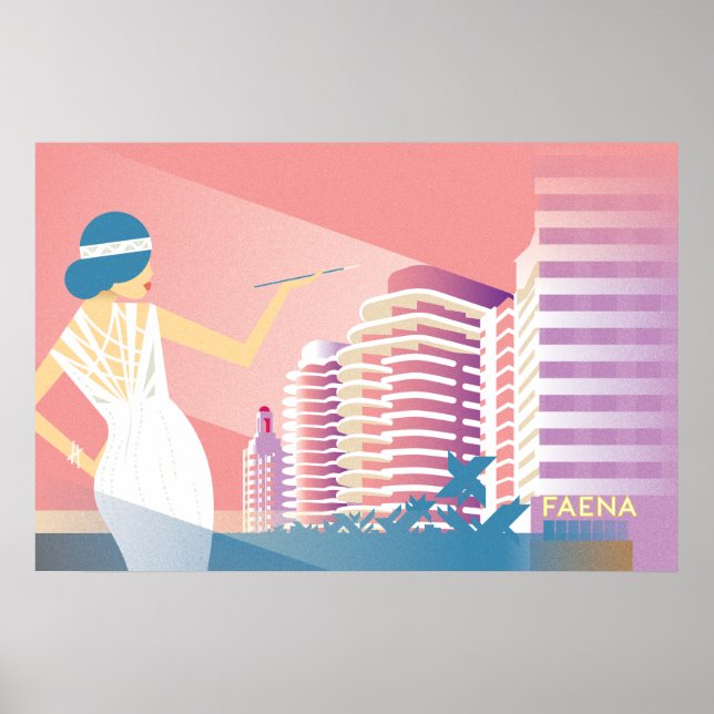 Pôster Miami Beach | Faena (Frente)