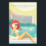 Pôster Miami Beach | Fontainbleau<br><div class="desc">Artista: Sergey Serebrennikov</div>