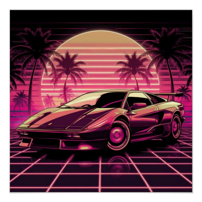 Pôster Miami Dreams (Frente)