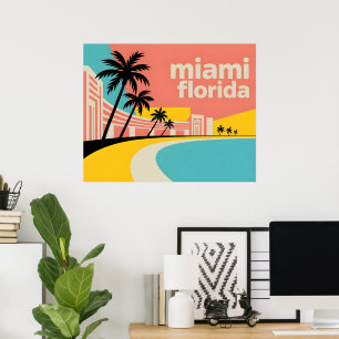 Poster Miami Flórida
